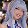 Face of the Anime girl voice